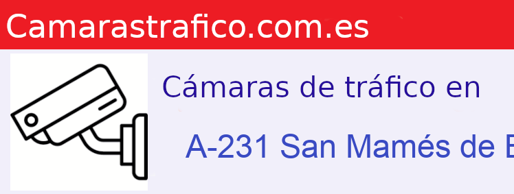 Camara trafico A-231 PK: San Mamés de Burgos - 156.600